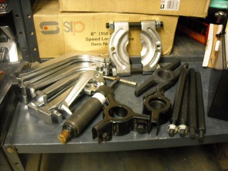 10 Ton Hydraulic Puller Set